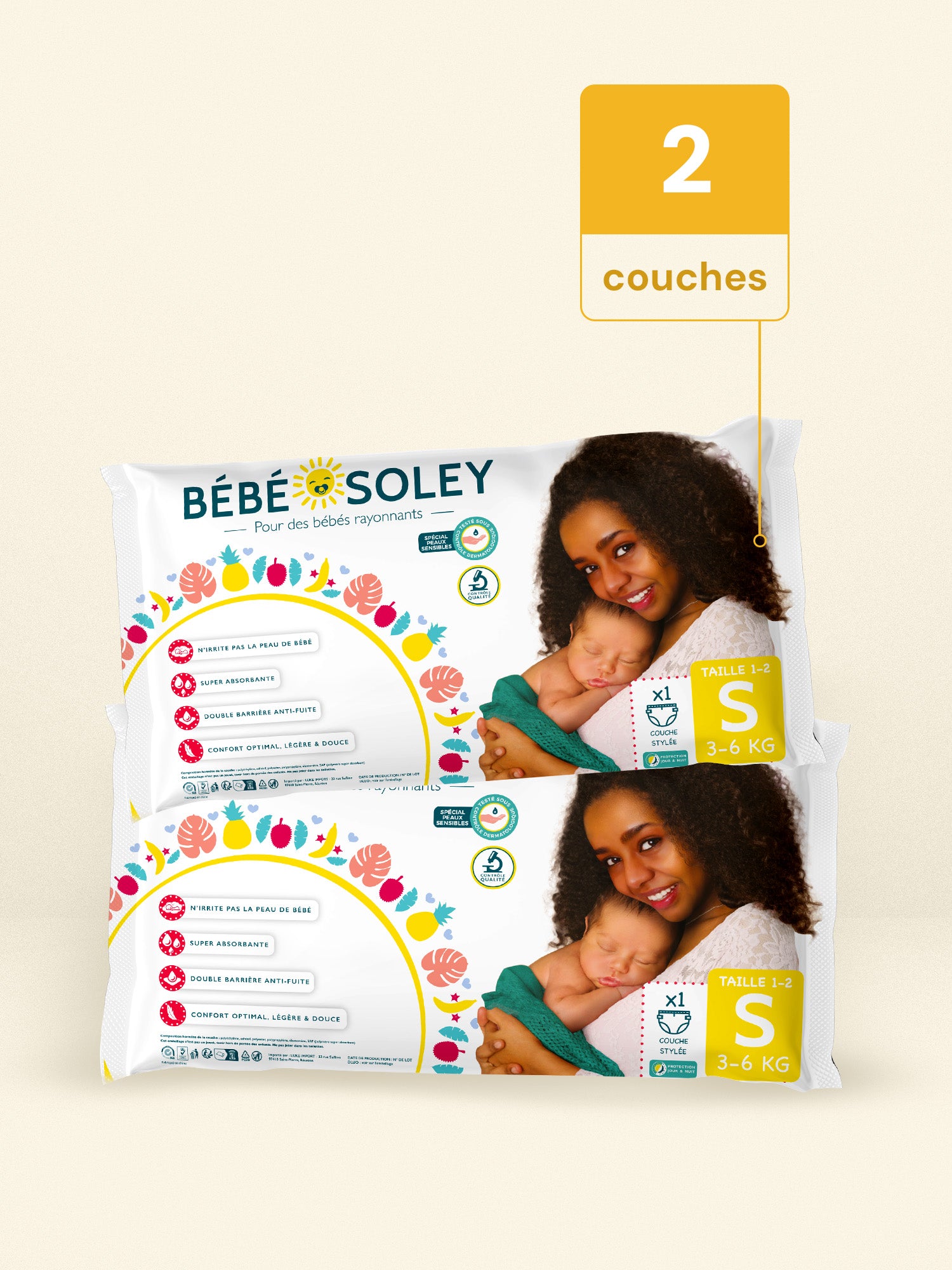 Echantillons de couches