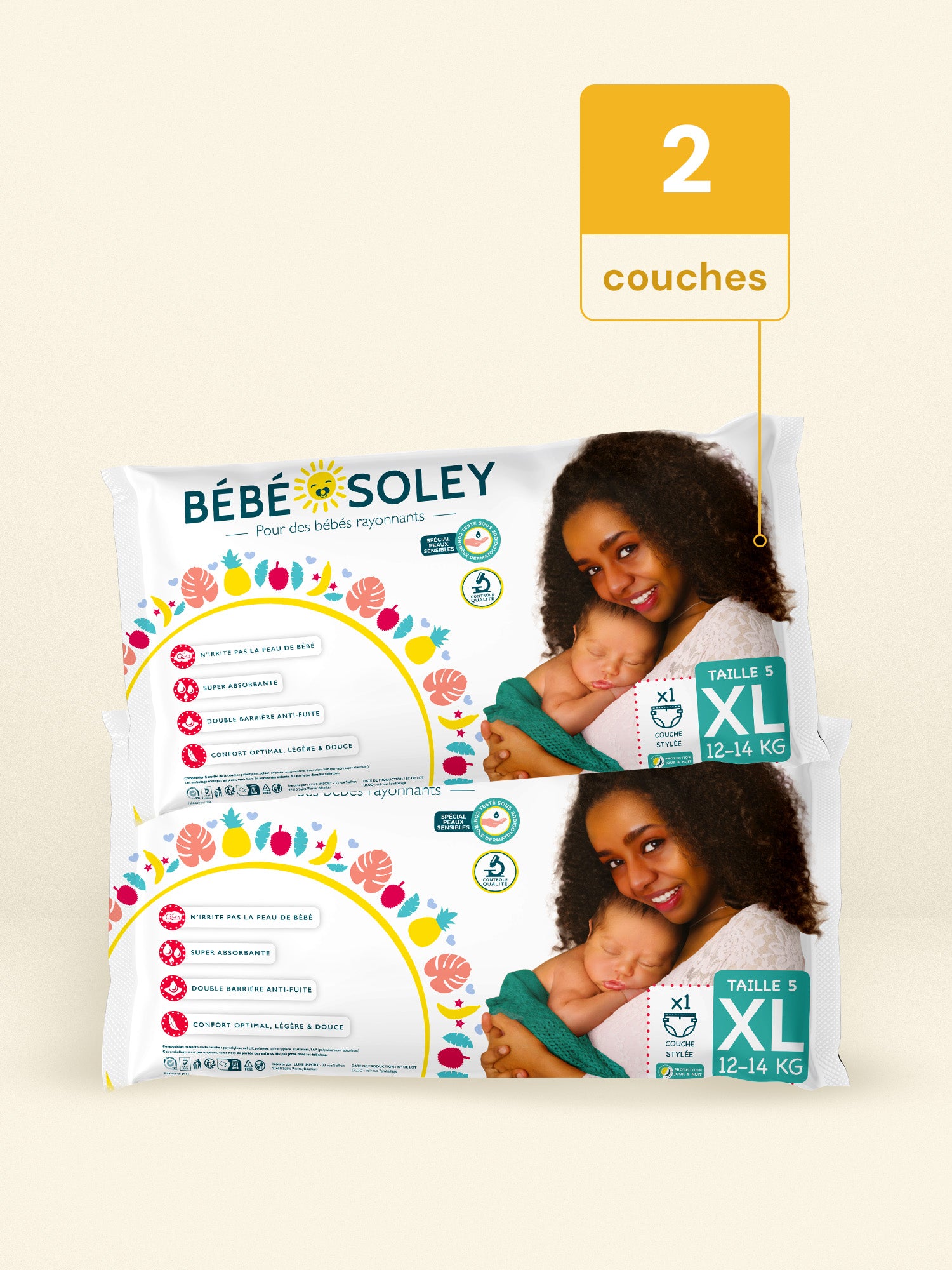 Echantillons de couches