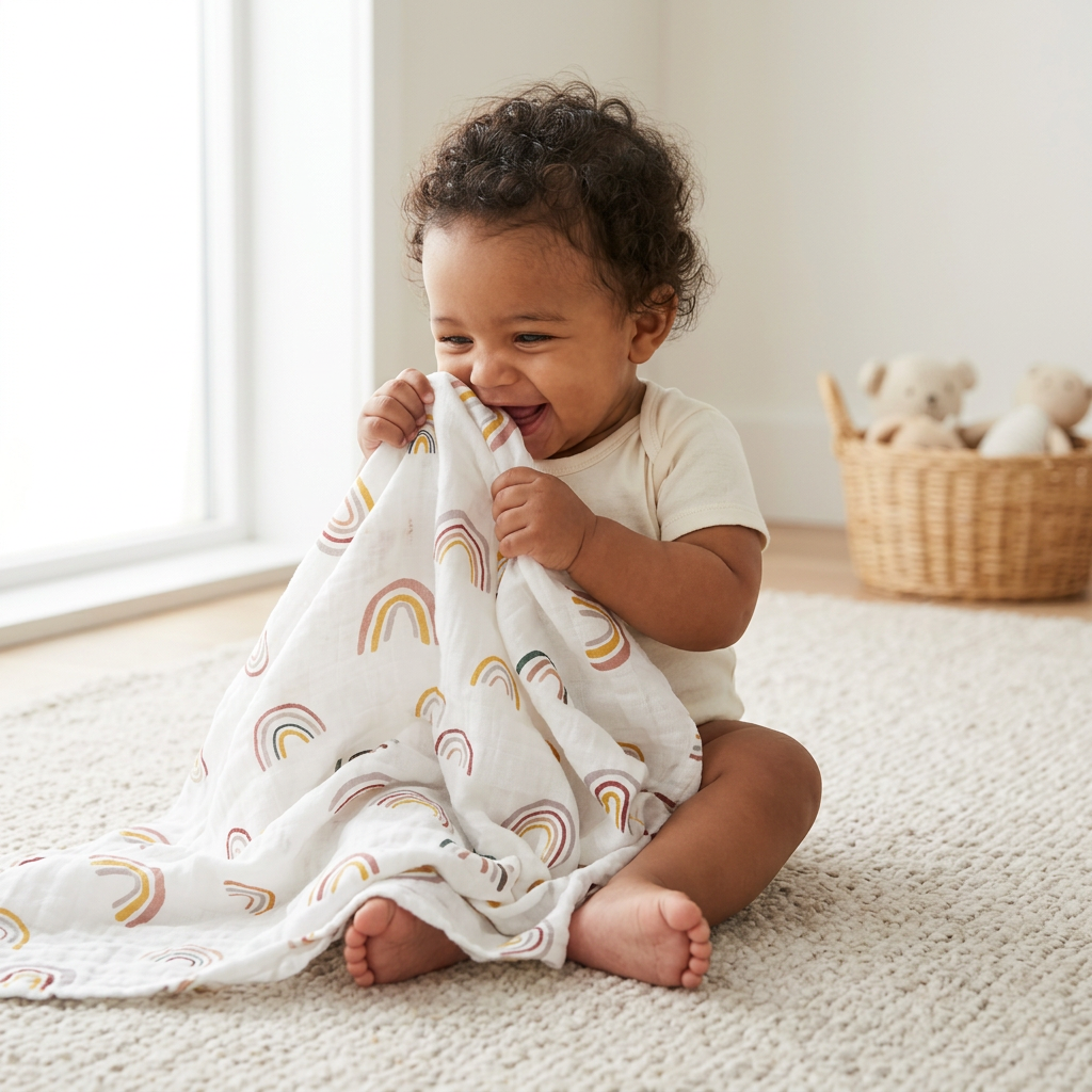 Langes 100% coton - Lot de 3