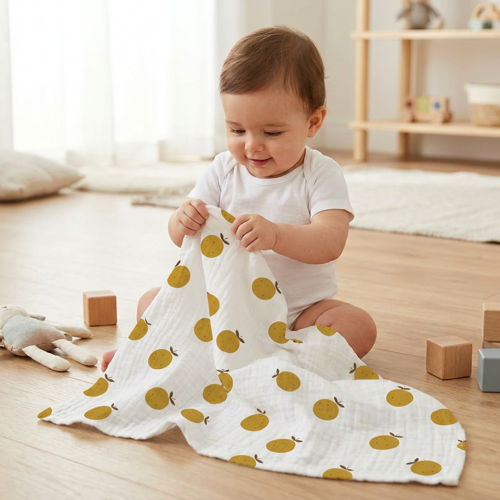 Langes 100% coton - Lot de 3